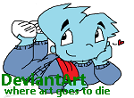 deviantart button